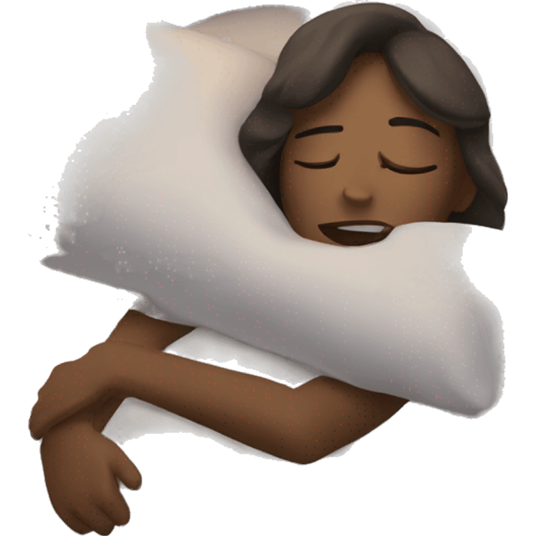 Woman waking up  emoji