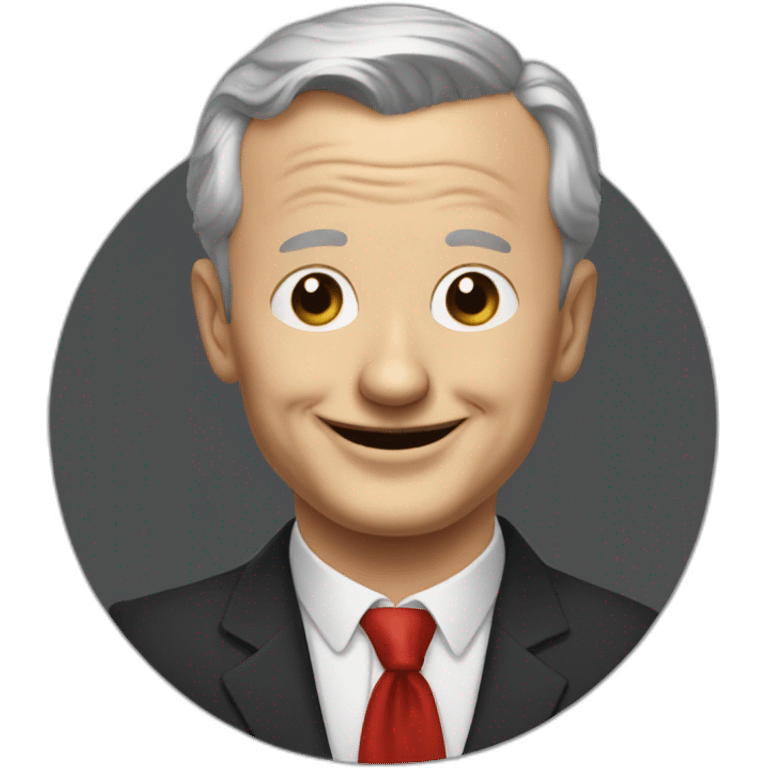 Bruno le maire en clown  emoji