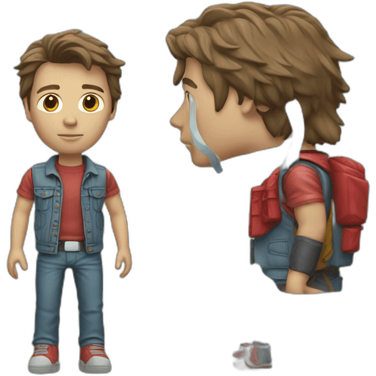 marty mcfly emoji