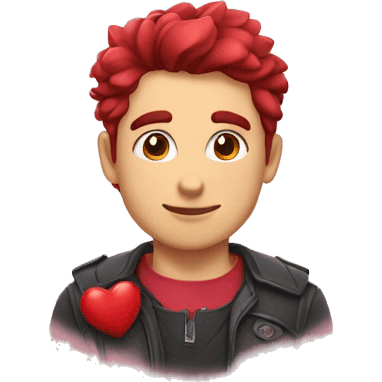 Corazón enamorado emoji