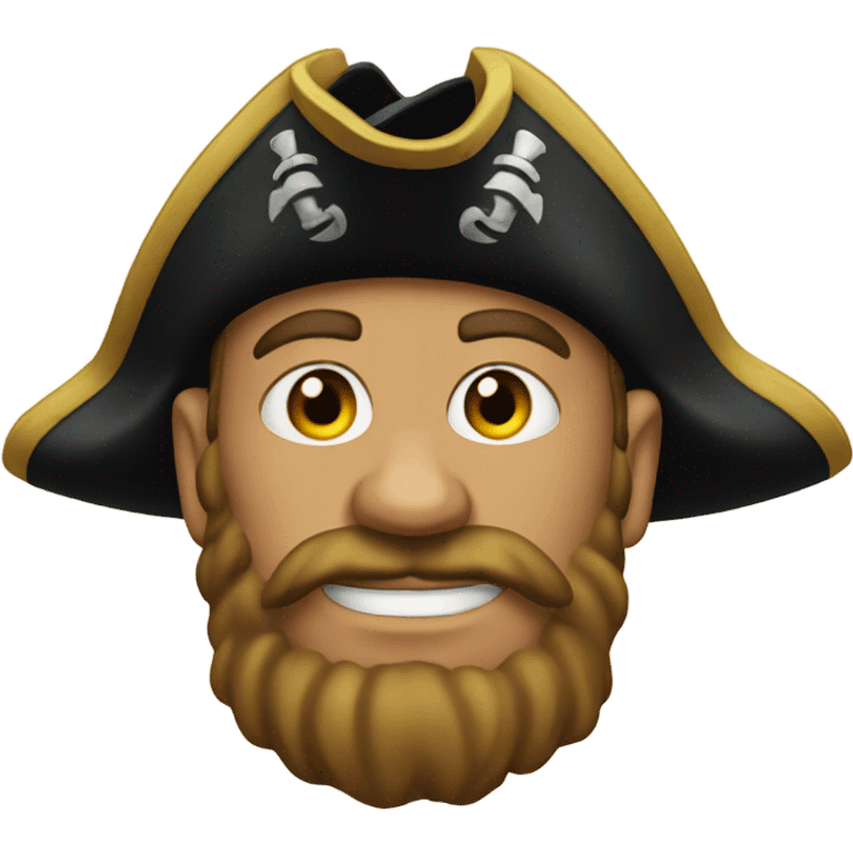 A pirate emoji