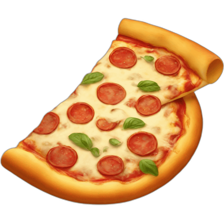 Happy Pizza emoji