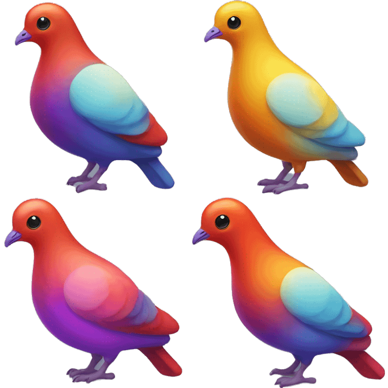 lava lamp pigeon emoji