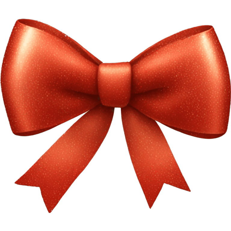 christmas bow emoji