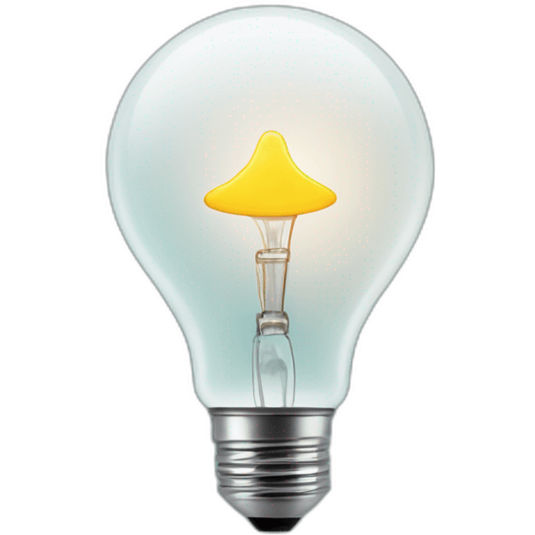 idea bulb in igloo emoji