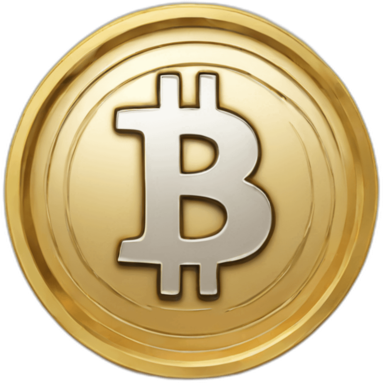 btc gold coin emoji