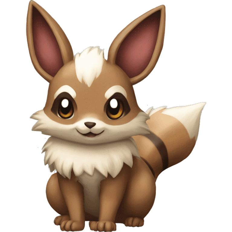 Furret Eevee Zigzagoon emoji