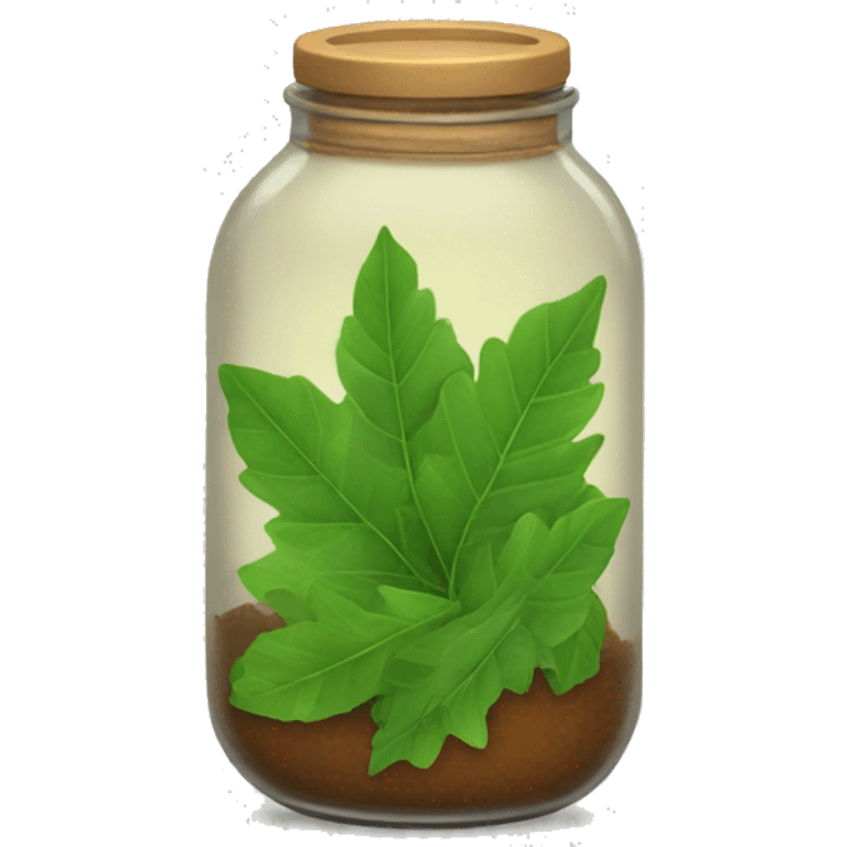 jar of leaves emoji