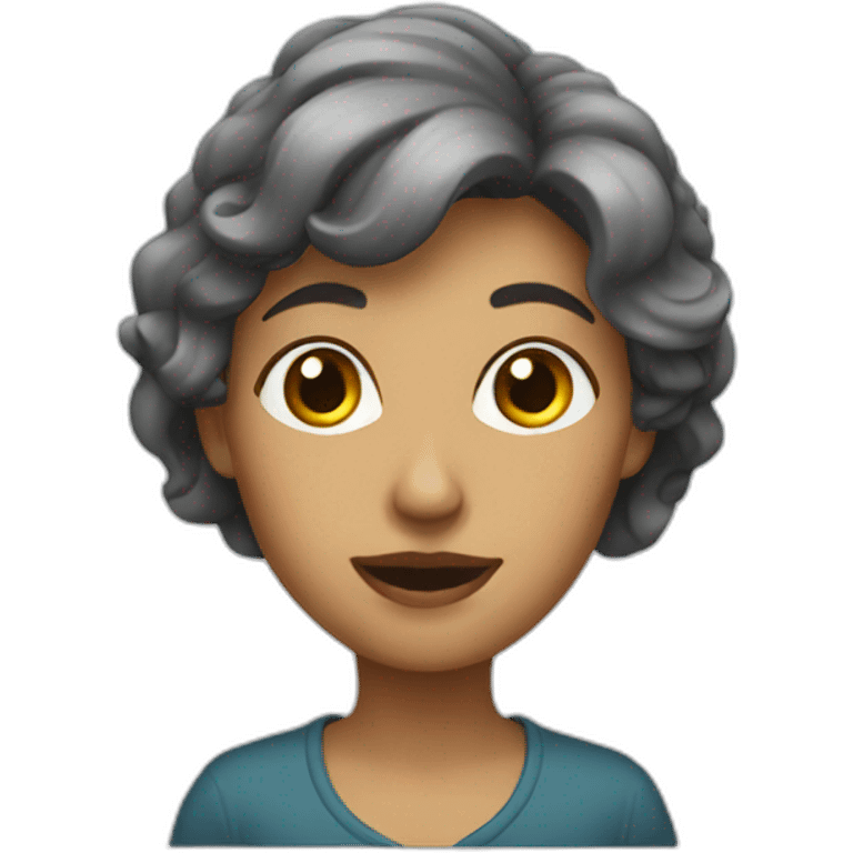 Lady log emoji