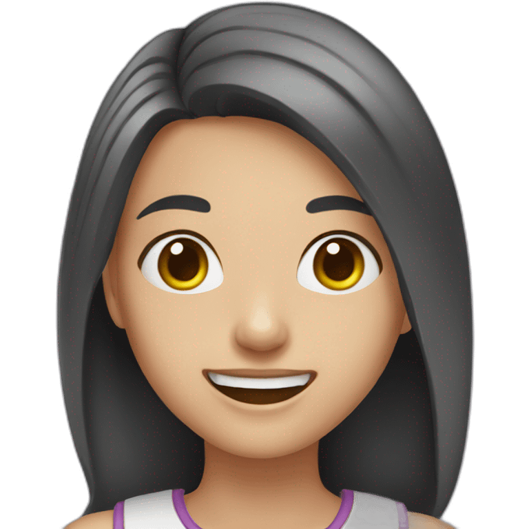 Girl with braces emoji