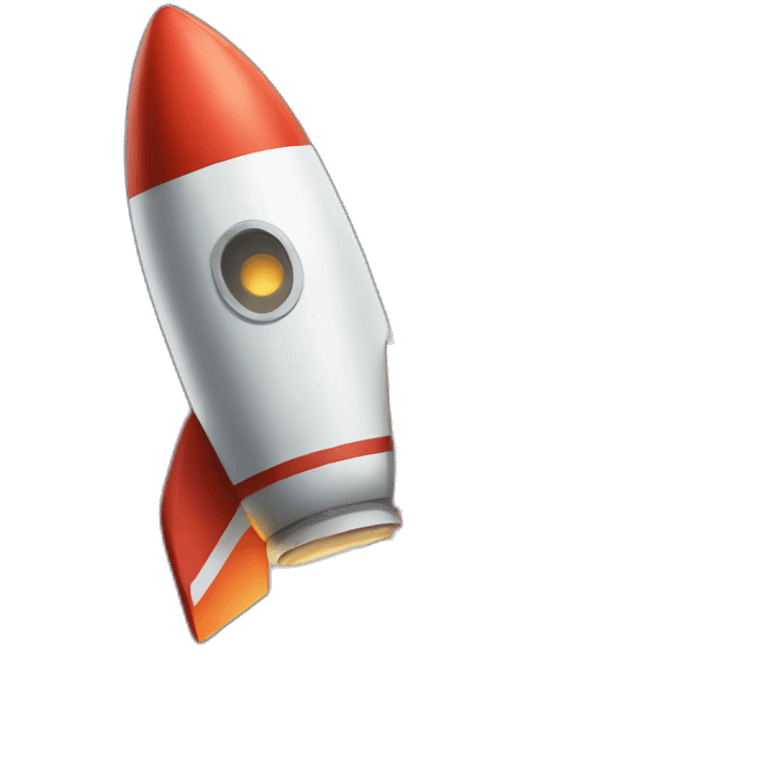 rocket launched emoji