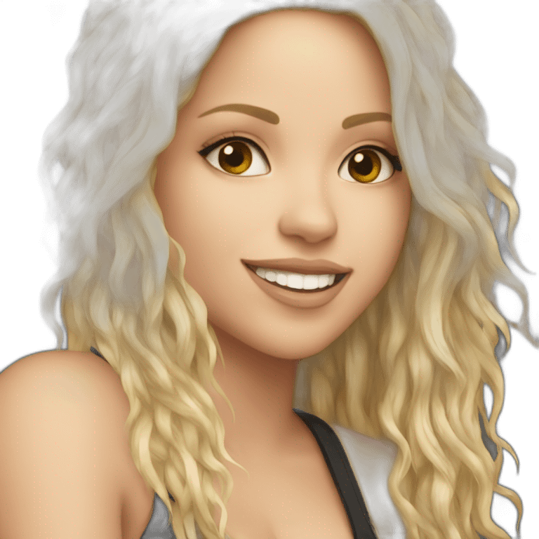 shakira emoji