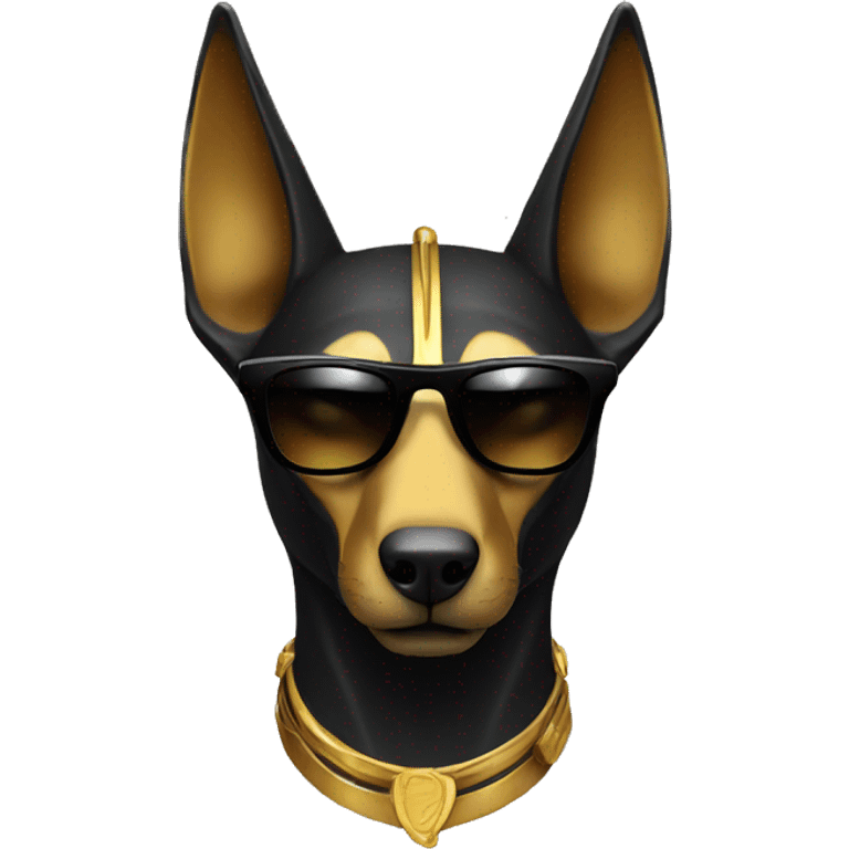 ANUBIS WITH SUNGLASSES emoji