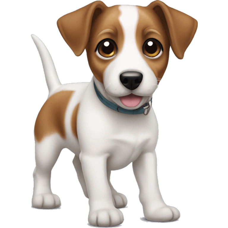 Puppy Jack Russell terrier  emoji