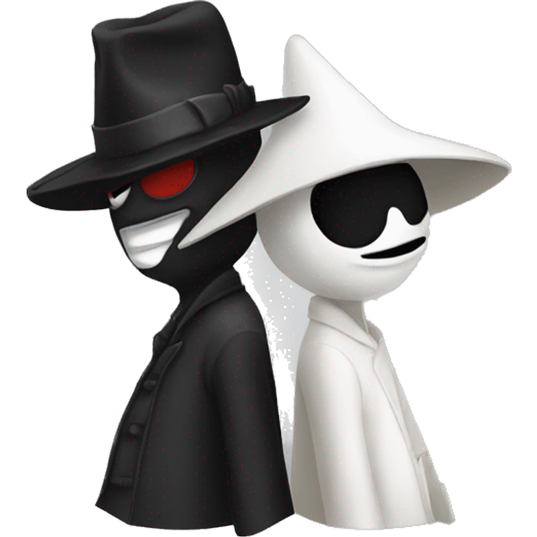 Spy vs spy emoji emoji