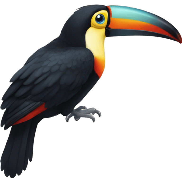 toucan flying emoji