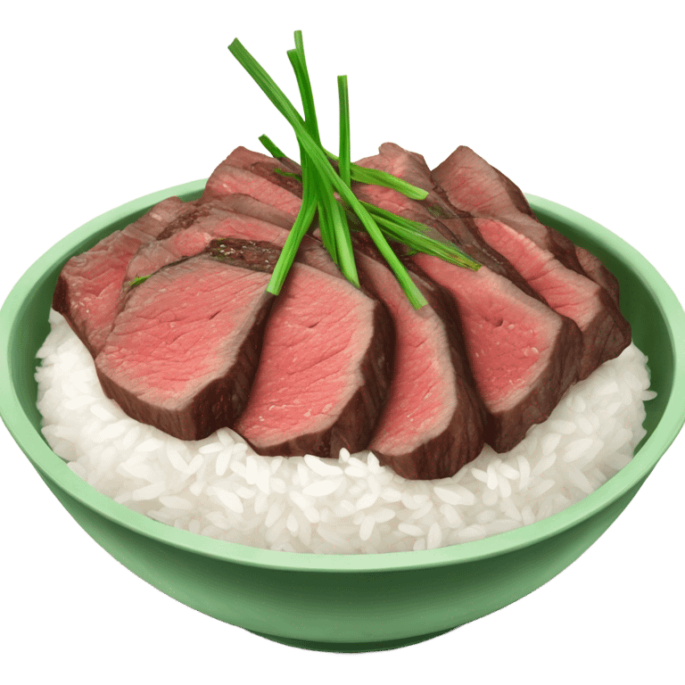 wagyu beef bowl emoji