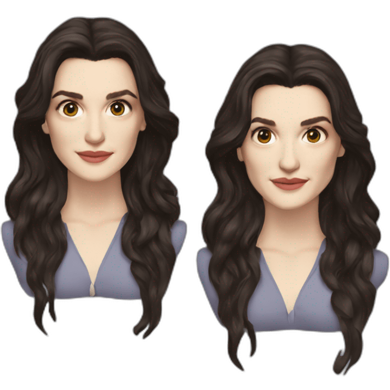 rachel weisz long hair emoji