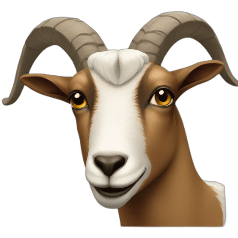 Throat goat emoji