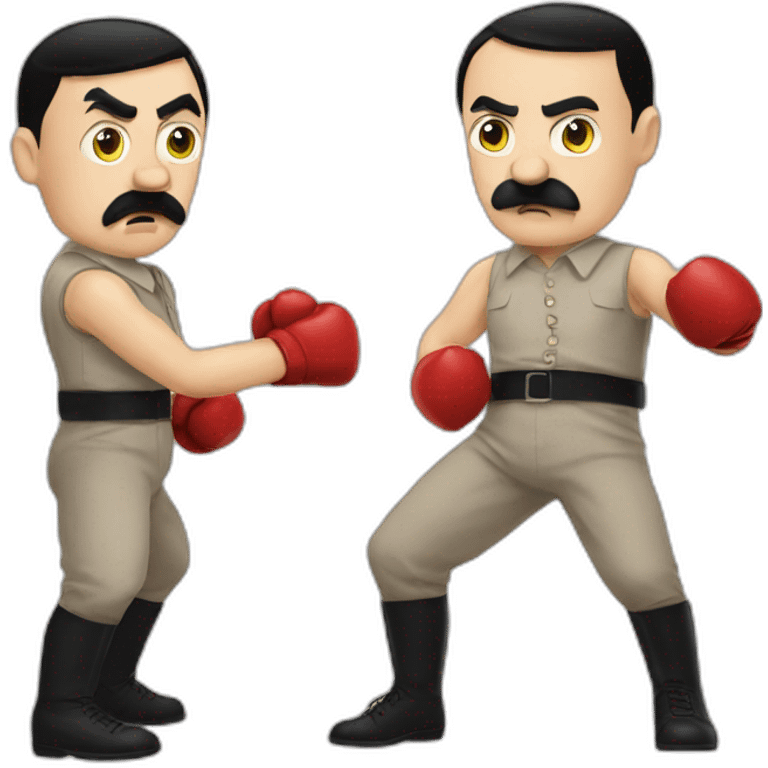 hitler-boxing emoji