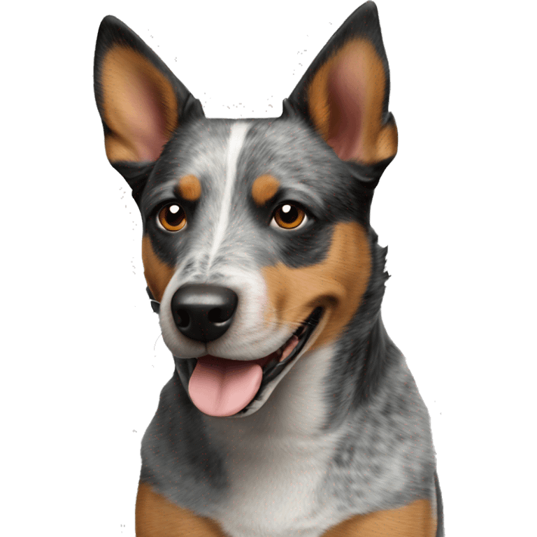 australian cattle dog  emoji