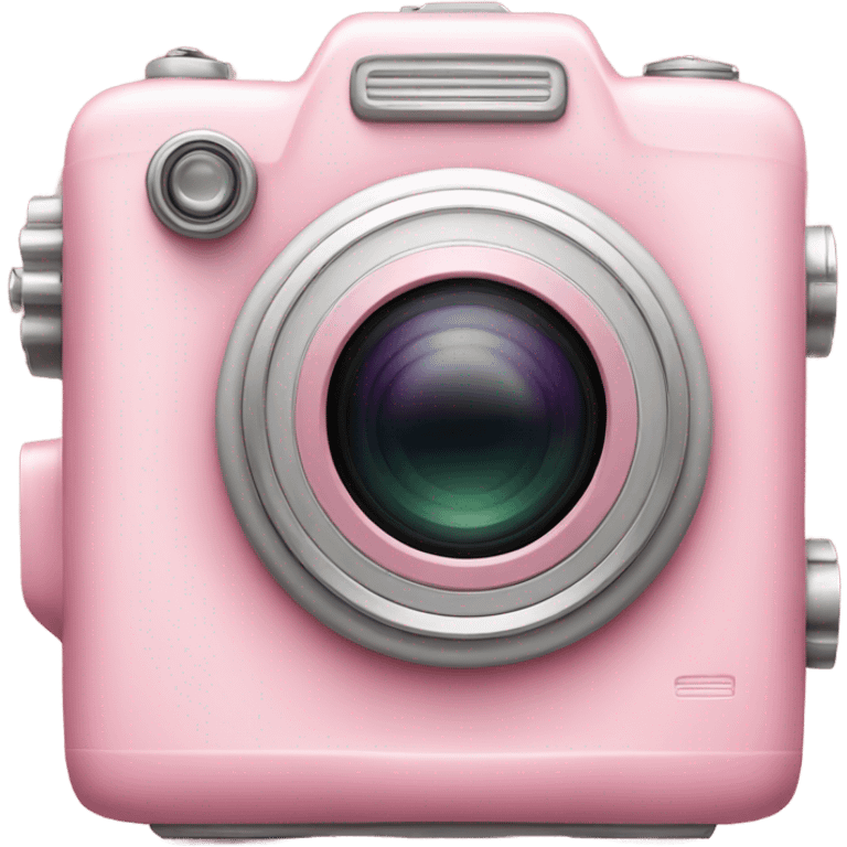 Aesthetic pink camera emoji