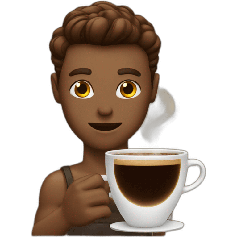 strong coffee emoji