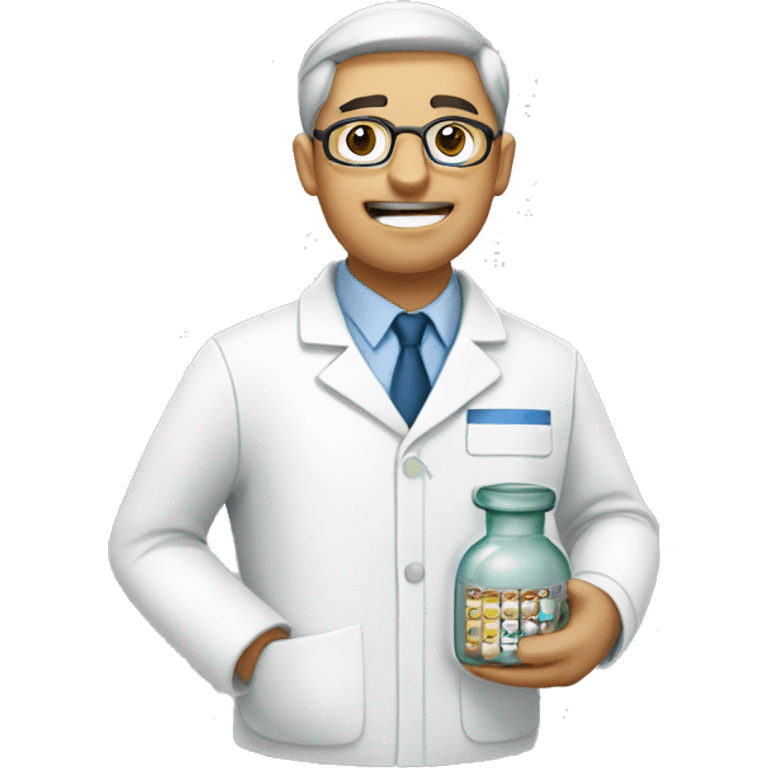 Pharmacist mortar emoji