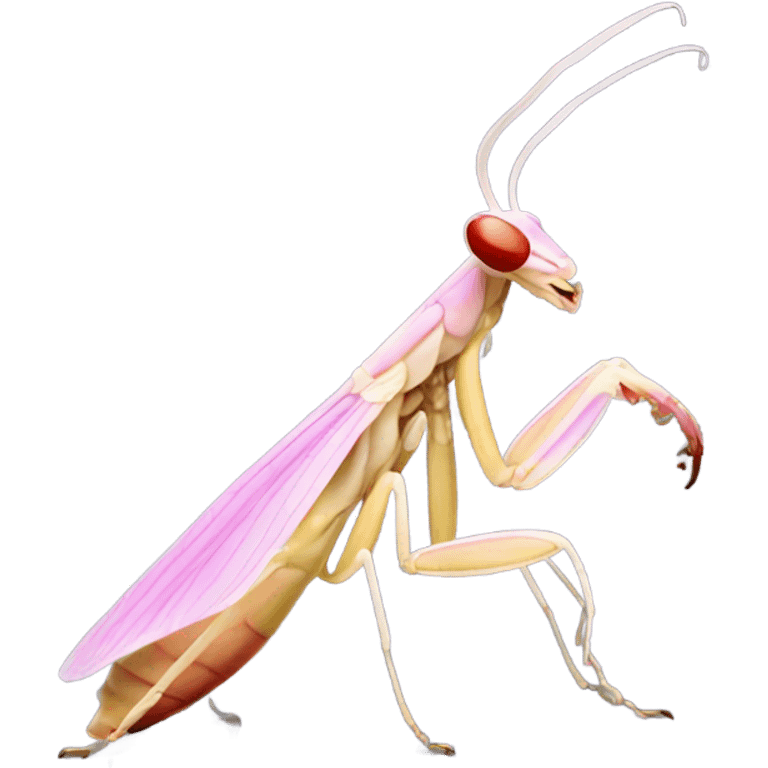 orchid mantis  emoji