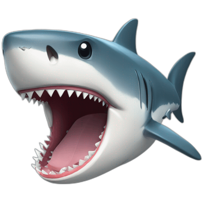 shark biting wahle emoji