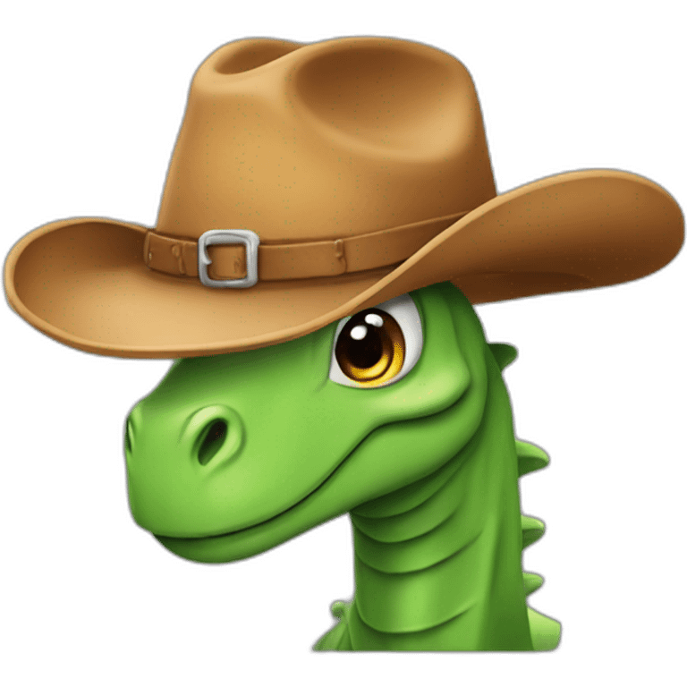 dinosaure-cowboy-hat emoji