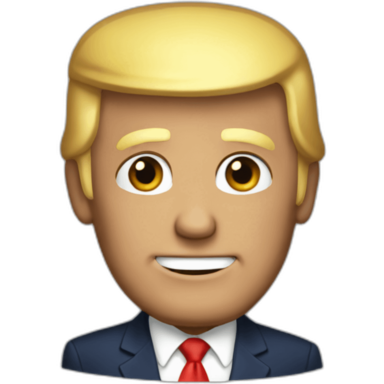 Donald J Trump emoji