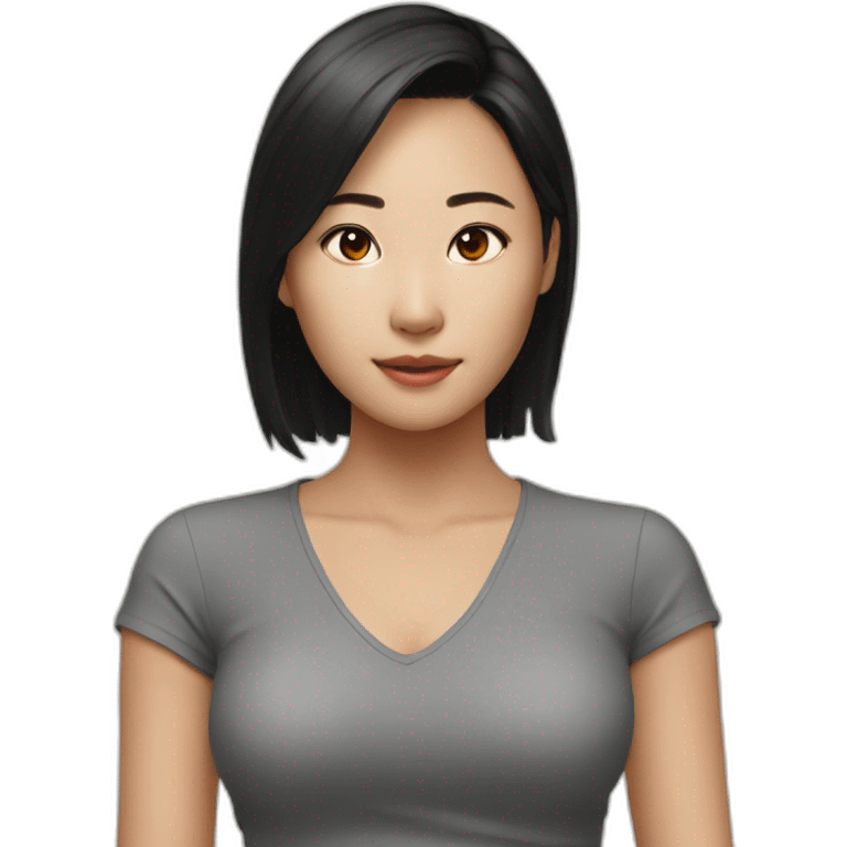 Hot Asian Daughter emoji