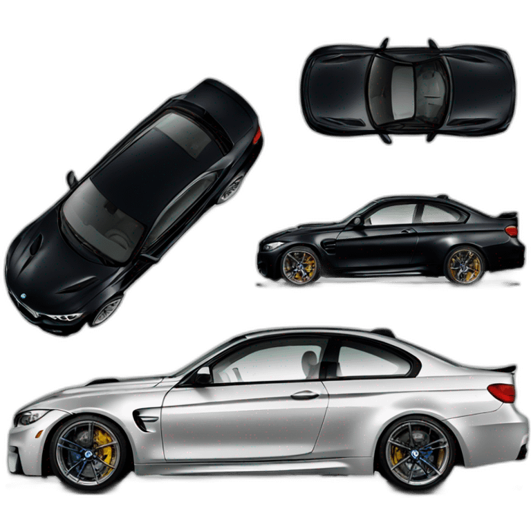 Bmw M3 black emoji