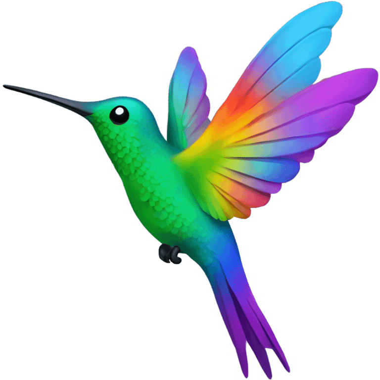 gay humming bird emoji