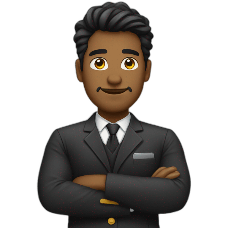 Buceador con traje negro emoji