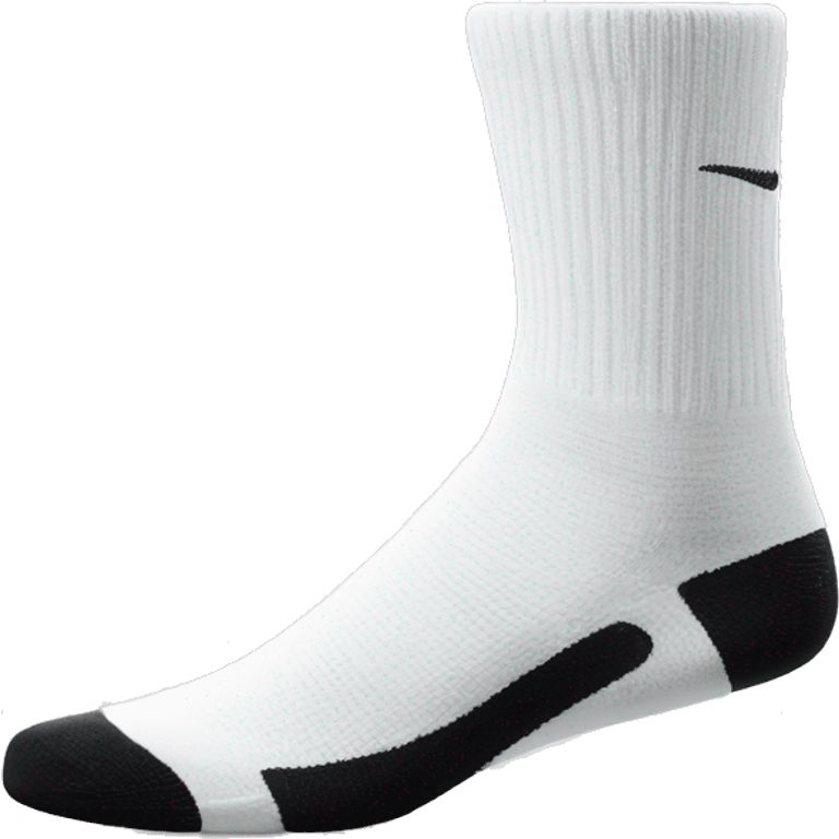 nike socks white emoji