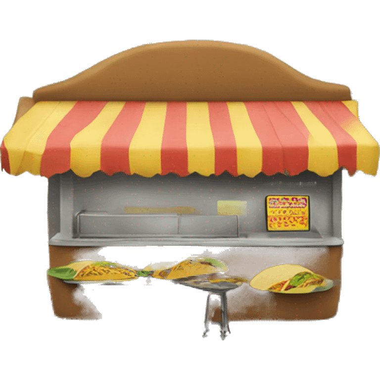 Taco stand emoji