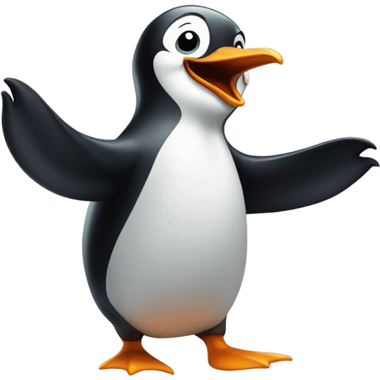 dancing pinguin emoji