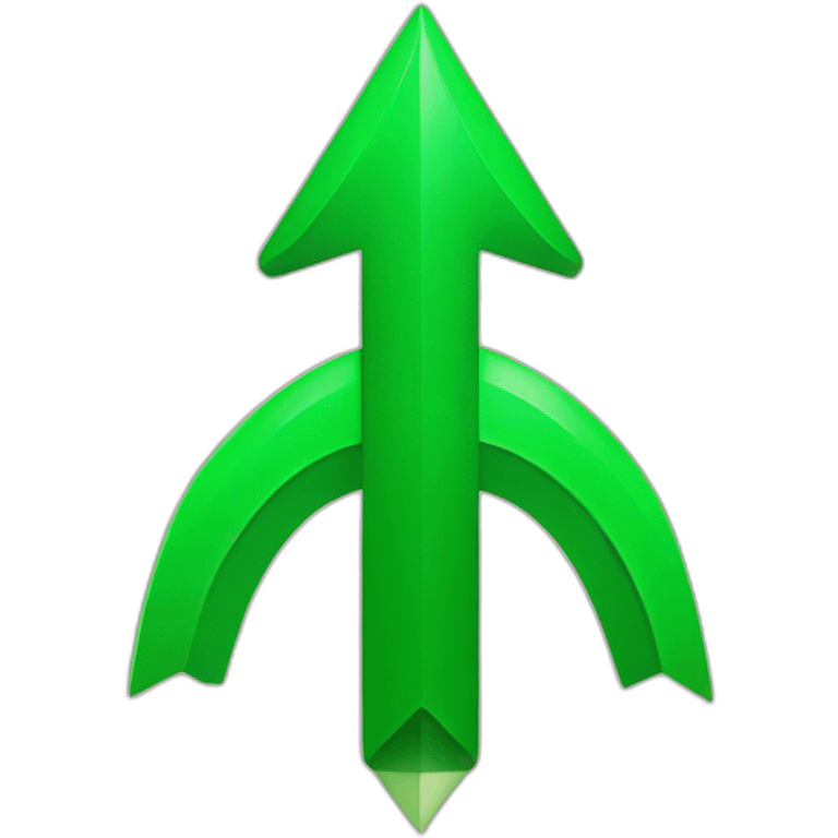 green up arrow emoji