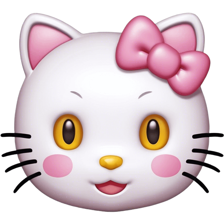 Hello kitty good emoji