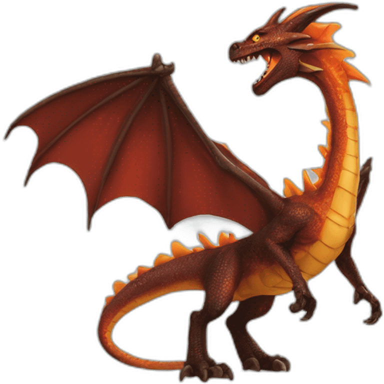 Dracolosse contre dracaufeu emoji