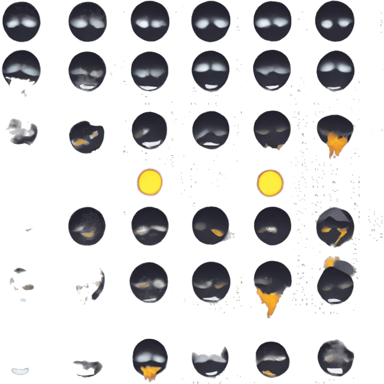 Solar eclipse  emoji