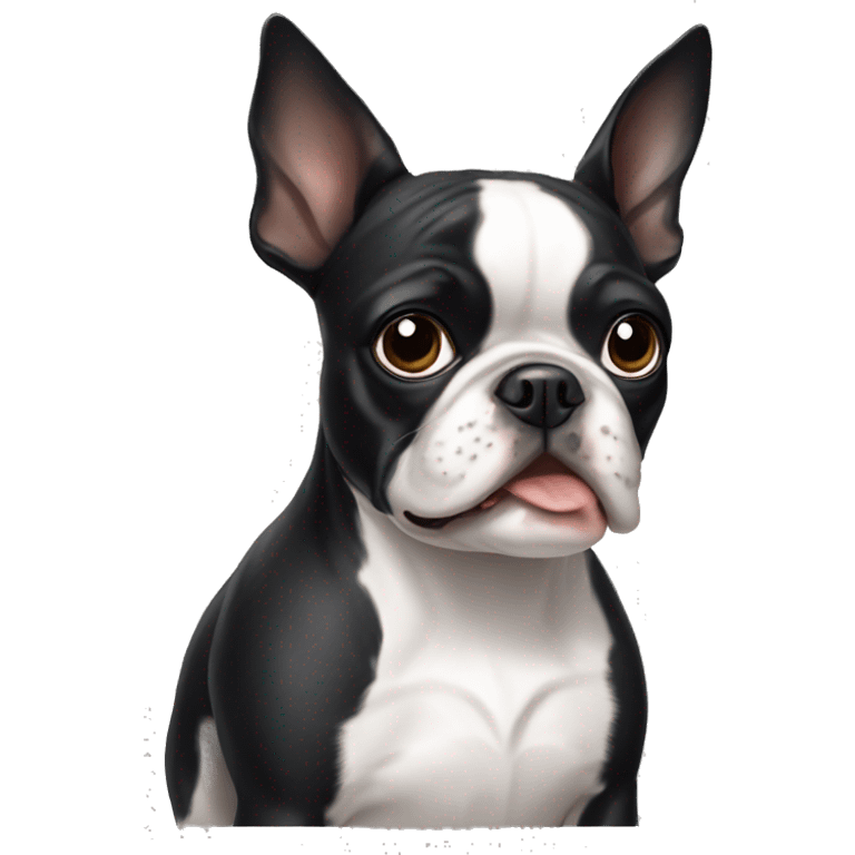 Boston terrier emoji