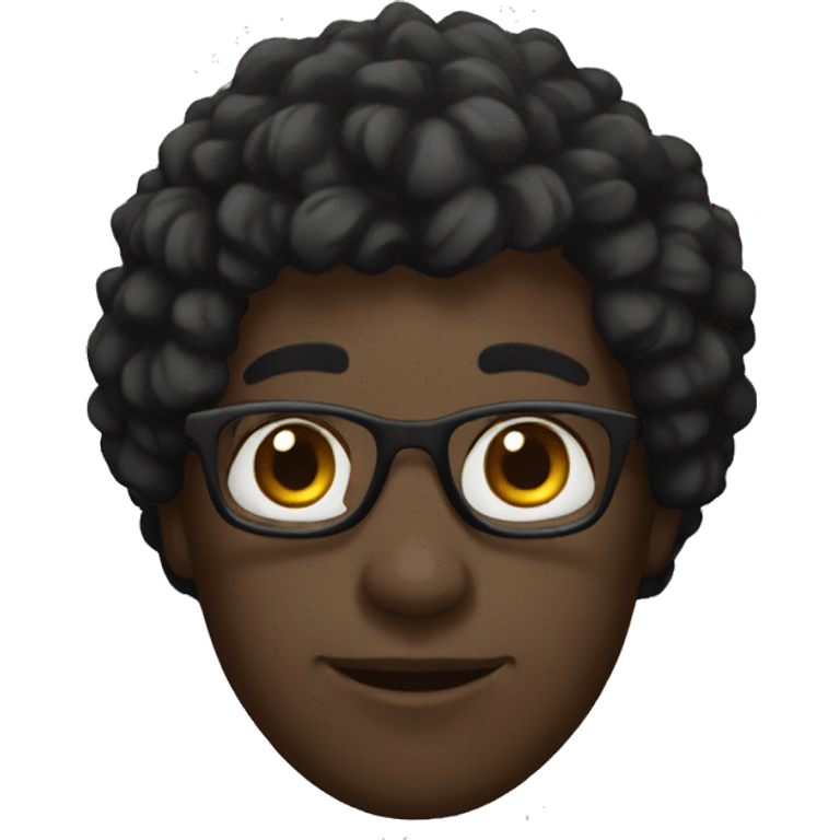 Black rabdudle emoji