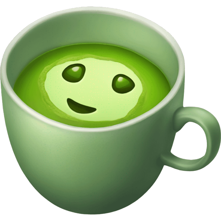 Matcha tea  emoji