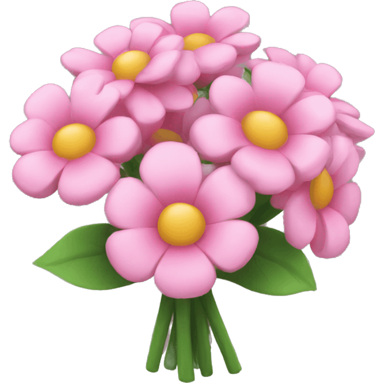 pink flower bouquet  emoji