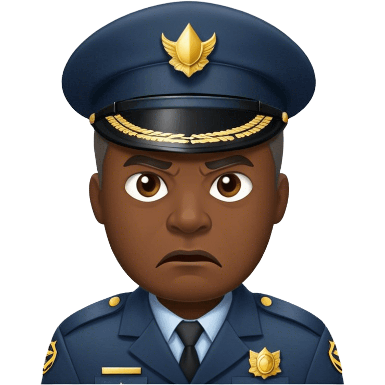 Angry Sergeant Coach emoji