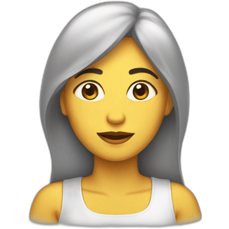 mujer dudosa emoji