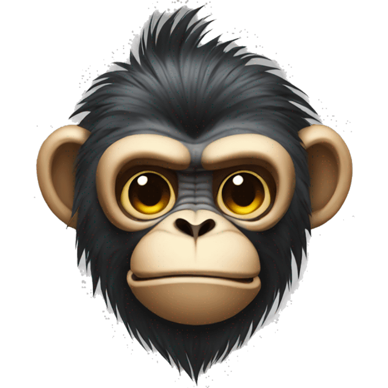 Punk monkey  emoji